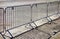 Mobile steel fence