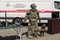 Mobile technical mine clearance complex