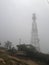 Mobile towers on the top of mountain Bangalore