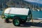 Mobile waste tank for boats