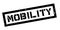 Mobility rubber stamp