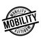 Mobility rubber stamp