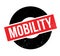 Mobility rubber stamp