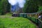 Mocanita touristic train - The last forestry steam working train in Europe.