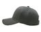 Mock up blank baseball color darkgray cap closeup of side view