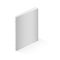 Mock up of blank book, notebook, notepad, magazine, booklet, brochure. Vector 3D illustration of a grey book on a white