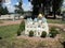 mock-up of the building of the Vladimir Cathedral at the exhibition of cues in miniature