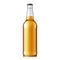 Mock Up Glass Beer Lemonade Cola Clean Bottle Yellow Brown