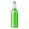 Mock Up Glass Clean Bottle Green On White Background . Ready For Your Design. Product Packing. Vector