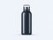 Mock-up of a stainless-steel water bottle.