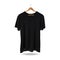 Mock-up T-shirt Sport Template Advertising Store Fashion Casual Apparel Black