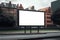 Mockup billboards city center outdoor advertising poster, advertising, roads, streets