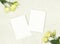 Mockup invitation card for marriage