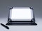 Mockup screen graphics tablet.