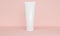 Mockup skin cream plastic tube packaging. 3d rendering