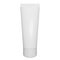 Mockup skin cream plastic tube packaging on white background. 3d rendering