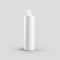 Mockup of a white matte bottle with a dispenser for moisturizing cream soap shampoo  for design presentation