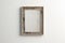 A mockup wooden frame with a white mat for an 8x10 inch photograph for modern or minimalist decor