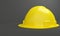 Mockup Yellow safety helmet. 3d rendering