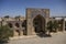 Modari-han Madrasah in Kosh-Madrasah complex. Bukhara, Uzbekistan. Asia.