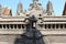 The model of Angkor Wat in Wat Phra Kaew temple in Bangkok, Thailand