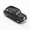 model of black london taxi cab