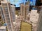 Model of Condominium, Office, mall Buildings in Rockwell, Makati City Philippines