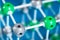 Model of NaCl molecular structure