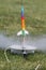 Model rocket launch