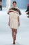 Model Taylor Hill walks the runway wearing Carolina Herrera Fall 2015 Collection