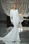 A model walks the runway for Pronovias Bridal show Fall/Winter 2018 Collection