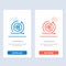 Modeling, Api, Modeling, Science  Blue and Red Download and Buy Now web Widget Card Template