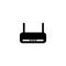 Modem icon. vector Simple modern icon design illustration