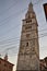 Modena, Emilia Romagna, Italy. December 2018. Ghirlandina is the bell tower of the city