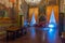 Modena, Italy, September 23, 2021: Chamber in Palazzo Comunale i