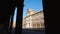 Modena, Italy, view from the arcade of Ducale palace