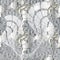 Modern abstract floral vector seamless pattern. Ornamental vector silver background. Repeat decorative light white backdrop.