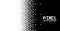 Modern abstract pixels background in black and white