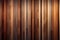 Modern acoustic panel with vertical wooden slats. Generative AI