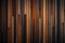 Modern acoustic panel with vertical wooden slats. Generative AI