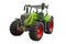 Modern agricultural tractor, front view