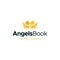 Modern AngelsBook Angels Book circle logo design