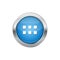 Modern Apps 6 Grid Menu Icon Button Logo