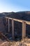 Modern aquaduct in spain