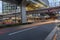 Modern architecture. Elevated Highways and skyscrapers in Tokyo.