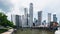 Modern asian skyline of urban Singapore city