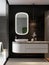 Modern bathroom sink mirror design AI Generated