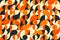 Modern Bauhaus geometric pattern or background