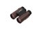 Modern binoculars. Optical device for long-range observation. Isolate on a white back