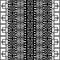 Modern black and white striped greek vector seamless pattern